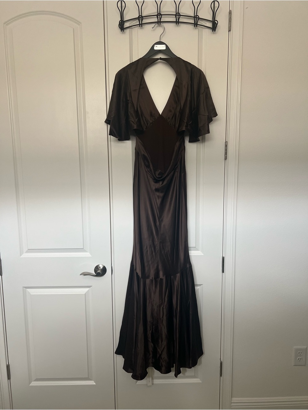 Reformation Thea Silk Open-Back Dress NWT - Picture 13 of 14